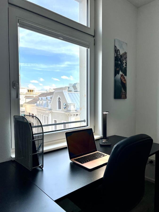 Penthouse Im Zentrum Von Bregenz Buitenkant foto